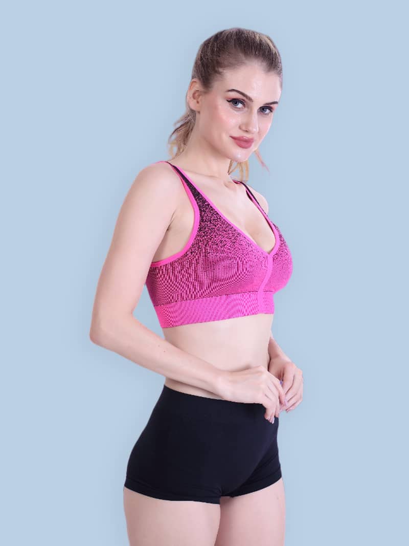 Neon Vibrance Full Coverage Padded Bra In Pink | Bold & Bae Fashion