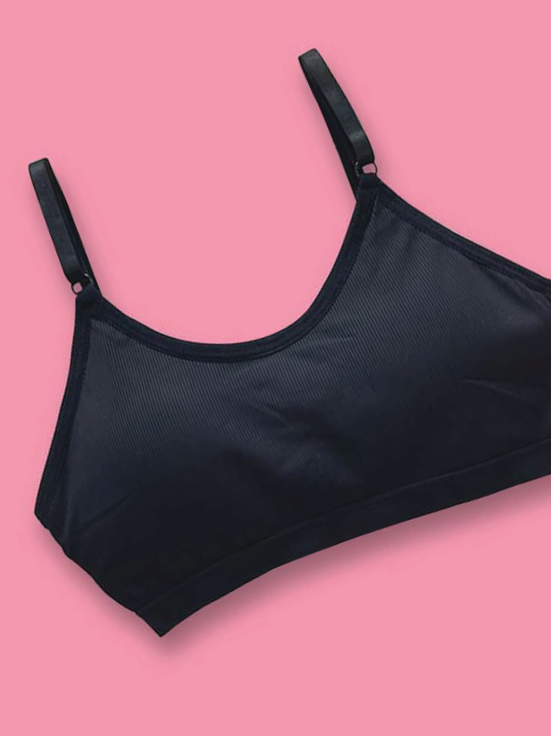 Tender Touch Paddded 3/4 Coverage Bra In Black | Bold & Bae Fashion